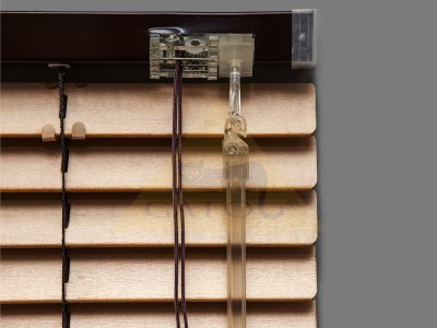 Horizontální žaluzie interierová dřevěné lamely 25mm