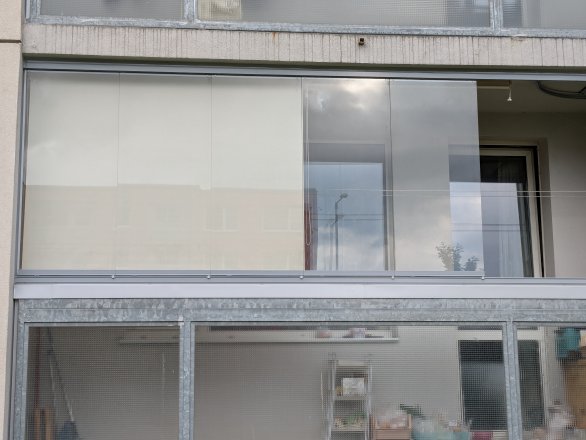 Venkovní balkonová roleta