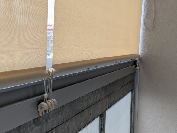 Venkovní balkonová roleta